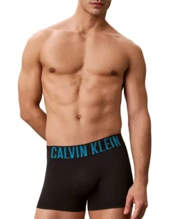 Calvin Klein Intense Power Cotton Trunks 3 Pack in Multi