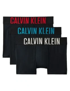 Calvin Klein Intense Power Cotton Trunks 3 Pack in Multi