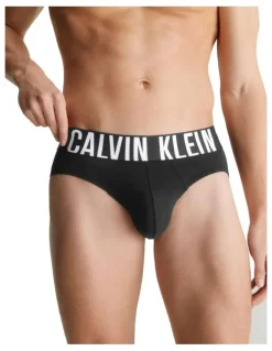 Calvin Klein Intense Power Cotton Briefs 3 Pack in Black