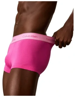 Calvin Klein Low Rise Pride Cotton Trunks Pack of 5 in Multi