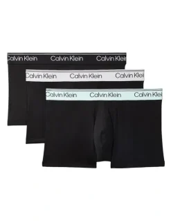 Calvin Klein Low Rise Trunk Pack Of 3 in Multi