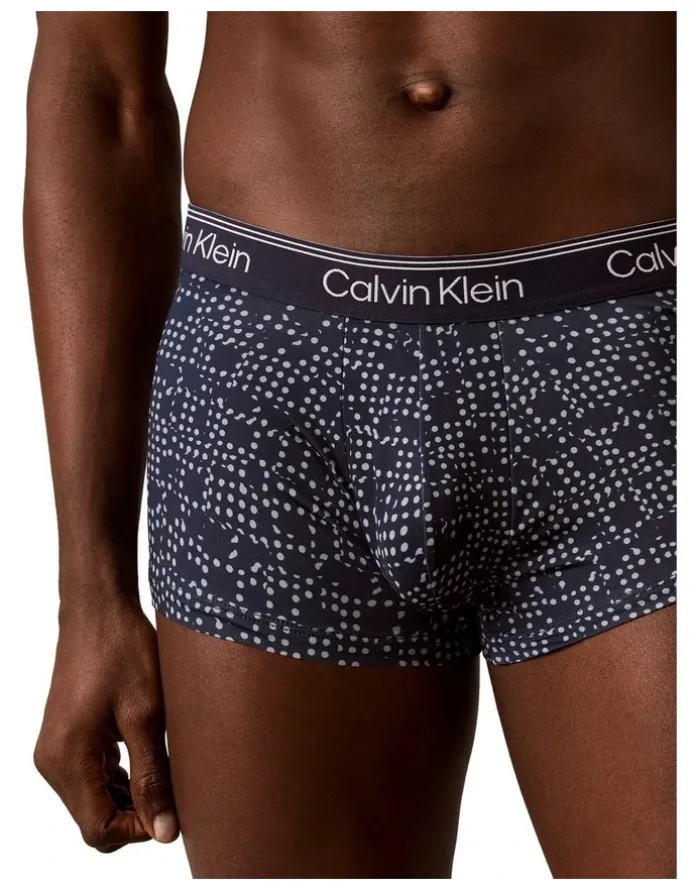Calvin Klein Micro Stretch Low Rise Trunks 3 Pack in Multi