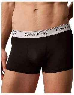Calvin Klein Microfibre Stretch Low Rise Trunks 5 Pack in Multi