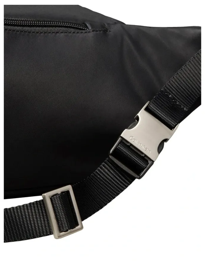 Calvin Klein Nylon Sling Bag in Black