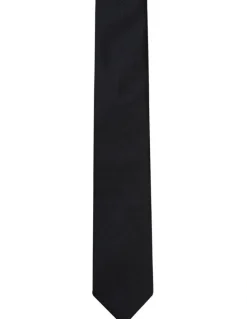 Calvin Klein Plain Tie in Black