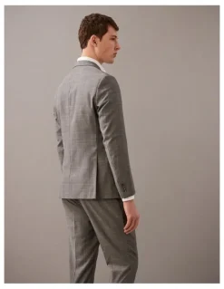 Calvin Klein Prince Of Wales Check Suit Jacket