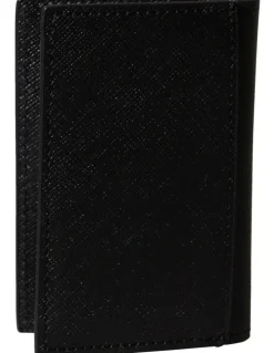 Calvin Klein Refined Compact Billfold Wallet in Black