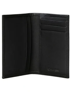 Calvin Klein Refined Compact Billfold Wallet in Black
