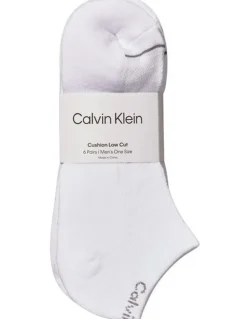 Calvin Klein Sports Lowcut Socks 6 Pack in White