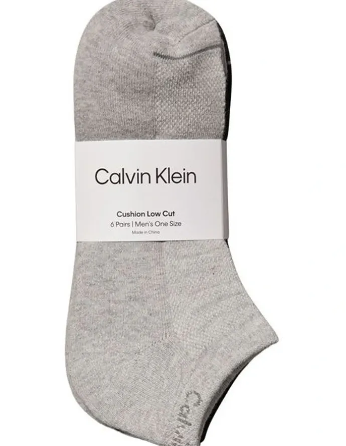 Calvin Klein Sports Lowcut Socks 6 Pack in Multi