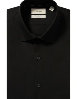 Calvin Klein The Poplin Shirt Slim Fit in Black