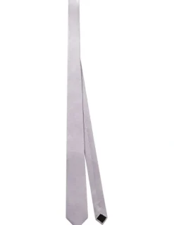 Calvin Klein Tie in Dobby Grey