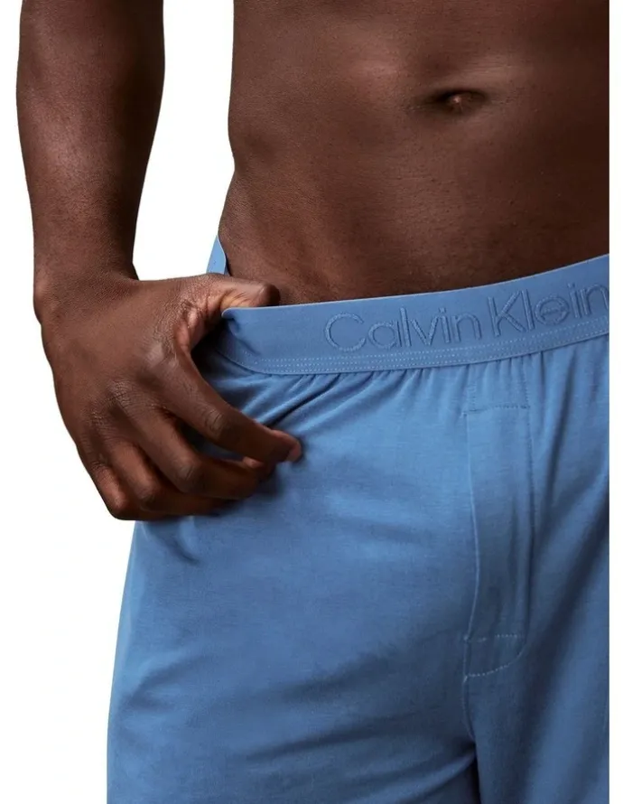 Calvin Klein Ultra Soft Modal Pyjama Shorts in Liberty Blue