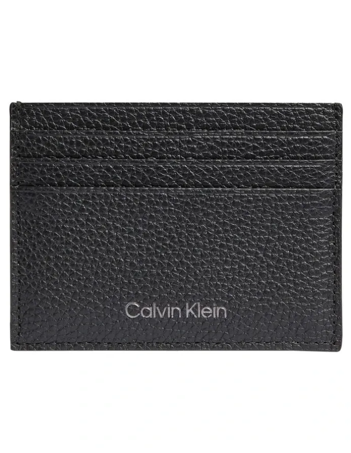 Calvin Klein Warmth Cardholder Wallet in Ck Black