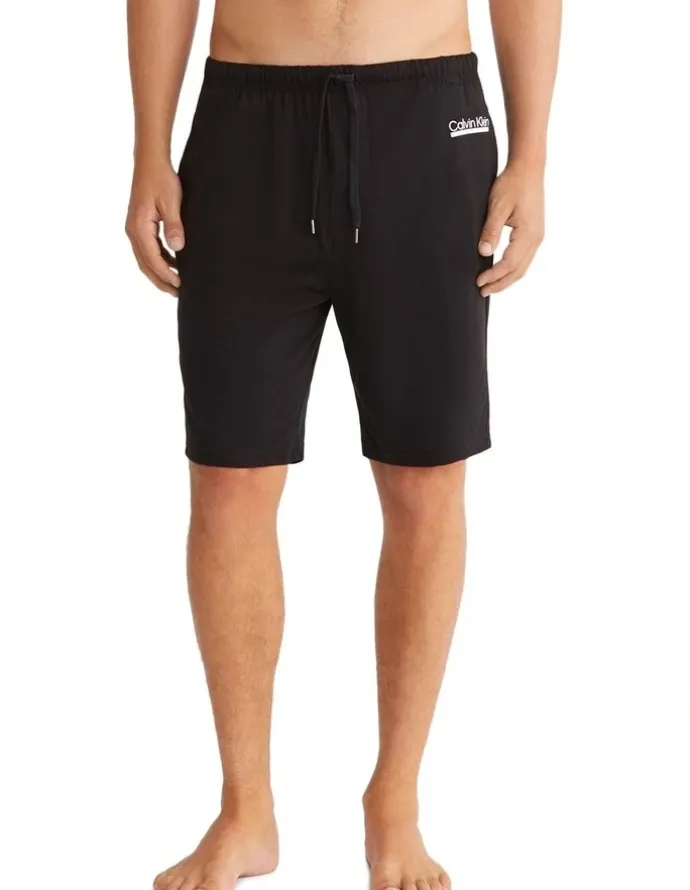 Calvin Klein Chill Sleep Shorts in Black