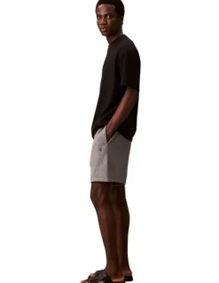 Calvin Klein Jeans Premium Terry Monogram Short in Grey