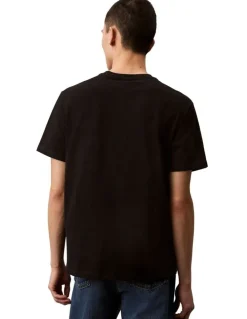 Calvin Klein Jeans Short Sleeve Hero Monologo Tee in Black