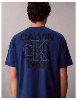 Calvin Klein Jeans Short Sleeve Oversized Overlay Back Graphic T-shirt