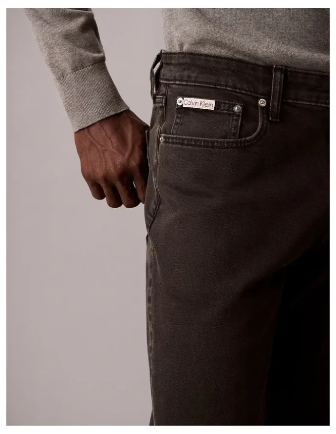 Calvin Klein Jeans Slim Essential Jeans in Black