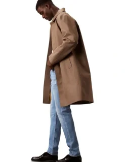 Calvin Klein Jeans Slim Fit Taper Arrow Jeans in Stone