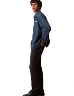 Calvin Klein Jeans Slim Taper Jean in Black