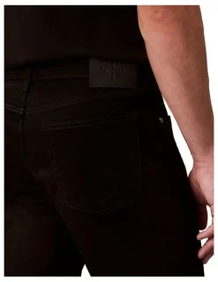 Calvin Klein Jeans Standard Straight Jeans in Forever Black