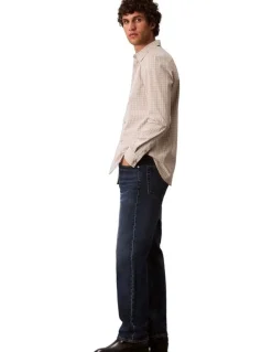 Calvin Klein Jeans Standard Straight Jeans in Oil Slick