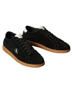 Calvin Klein Low Profile Cupsole Su Sneaker in Ck Black/Creamy