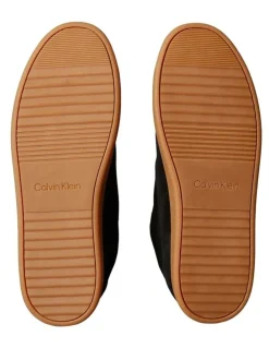 Calvin Klein Low Profile Cupsole Su Sneaker in Ck Black/Creamy