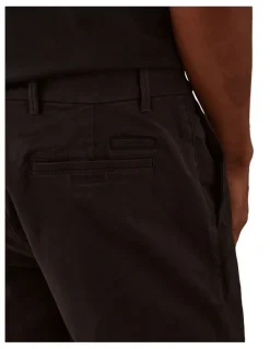 Calvin Klein Modern Twill Slim Chino Short in Black