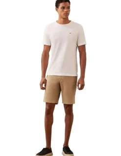 Calvin Klein Modern Twill Slim Chino Shorts in Tree House