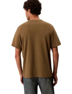 Calvin Klein Spacer T-shirt in Capers