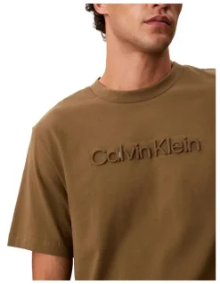 Calvin Klein Spacer T-shirt in Capers