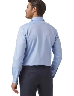 Cambridge Elwood Modern Fit Shirt in Blue