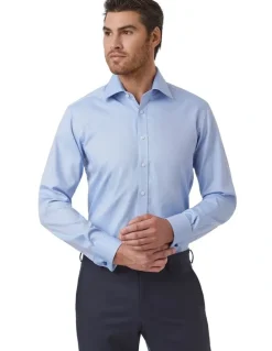 Cambridge Elwood Modern Fit Shirt in Blue