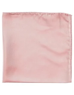 Cambridge Formal Silk Pocket Square in Blush