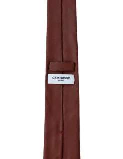Cambridge Formal Silk Tie in Copper