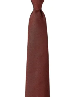 Cambridge Formal Silk Tie in Copper