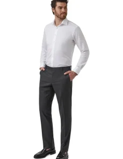 Cambridge Interceptor Modern Fit Trouser In Charcoal