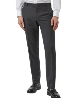 Cambridge Interceptor Modern Fit Trouser In Charcoal