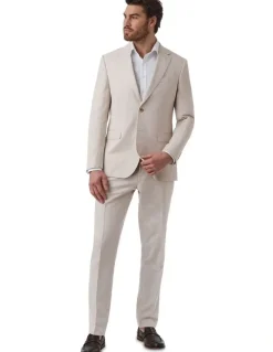 Cambridge Kensington Modern Fit Jacket in Sand