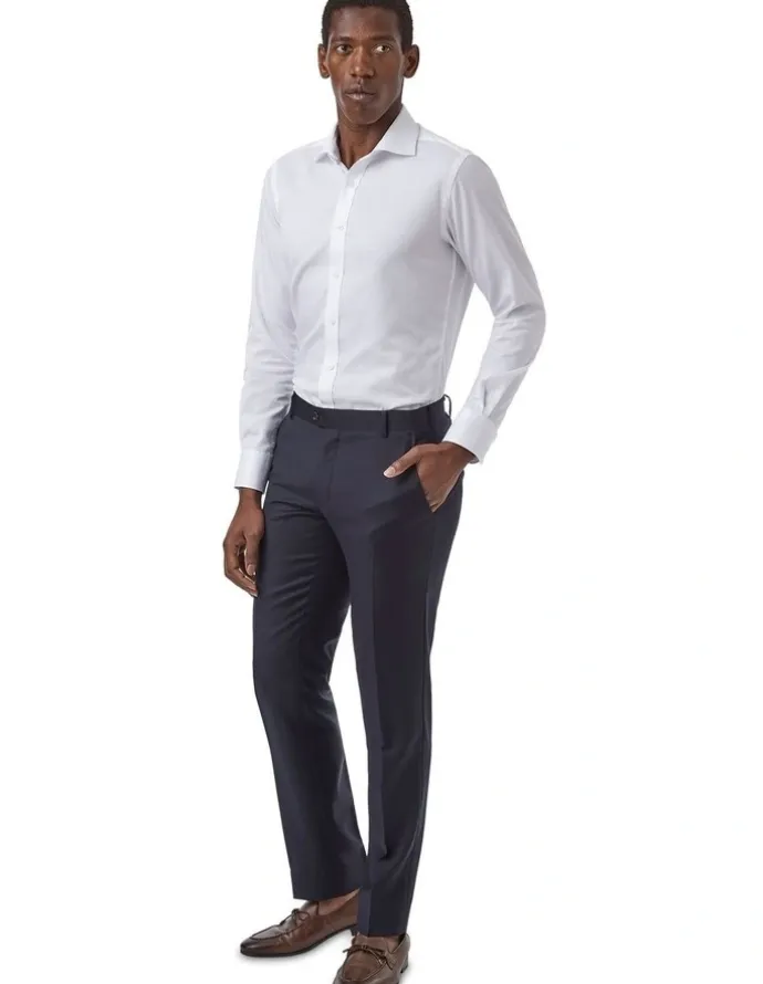 Cambridge Kingsbury Slim Fit Trouser in Dark Navy