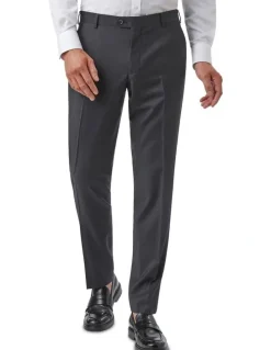 Cambridge Mitcham Modern Fit Trouser In Charcoal