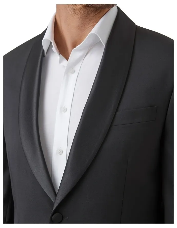 Cambridge Modern Fit Stirling Jacket FMG100 in Black