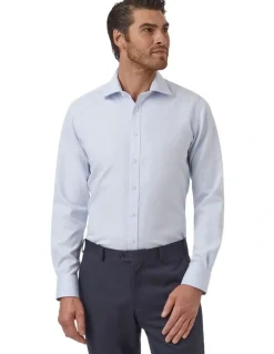 Cambridge Preston Modern Fit Shirt in Light Blue