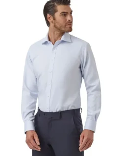 Cambridge Preston Modern Fit Shirt in Light Blue