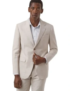 Cambridge Richmond Slim Fit Jacket in Sand