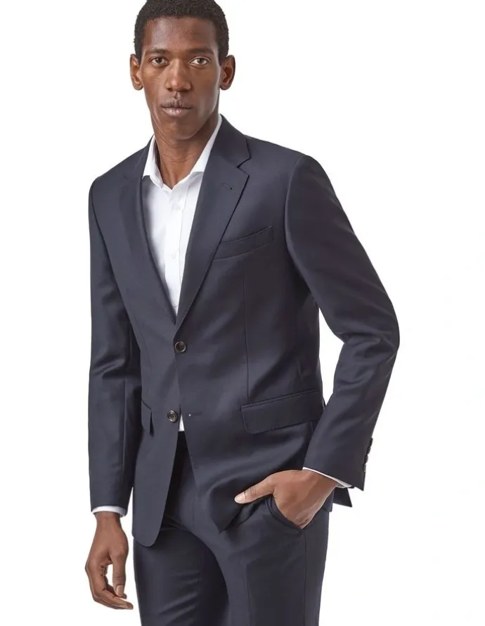 Cambridge Richmond Slim Fit Jacket in Dark Navy