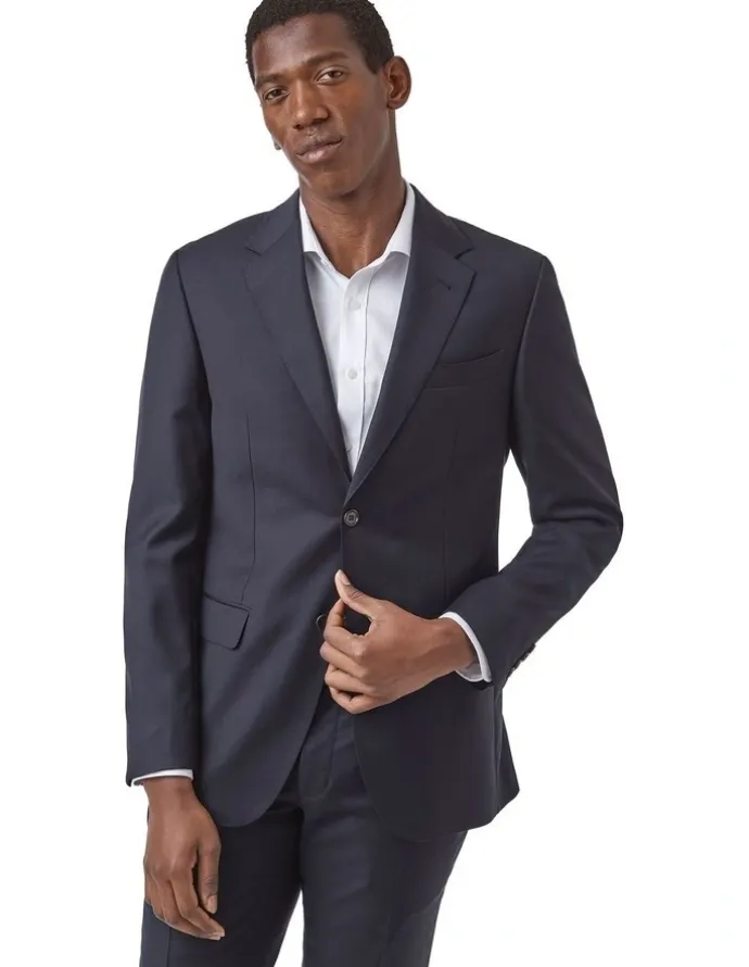 Cambridge Richmond Slim Fit Jacket in Dark Navy