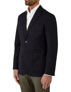 Cambridge Bondi Modern Fit Sports Jacket In Navy
